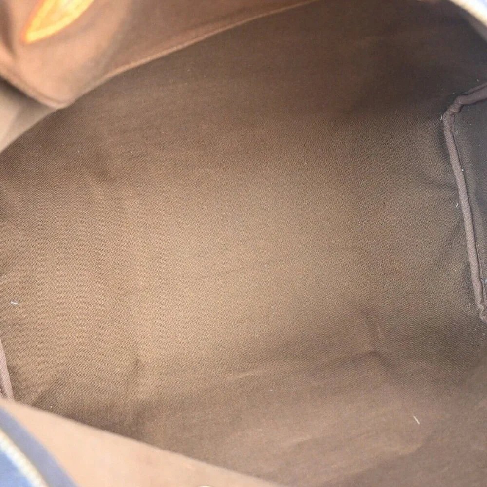 Authentic LOUIS VUITTON Speedy Travel Hand Bag Monogram Leather Brown - Picture 12 of 16